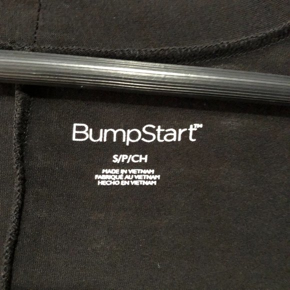 BumpStart Long Sleeve Open Front Cardigan Black Small - Picture 7 of 8